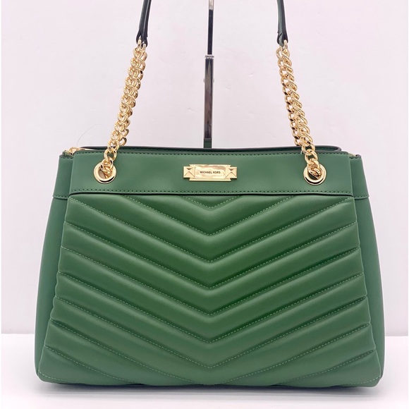 Michael Kors Whitney Medium Chain Shoulder Bag Purse